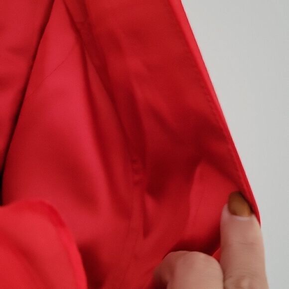 NWT cocktail dress Rosette Pintucked Fit-&-Flare Dress - Picture 6 of 13